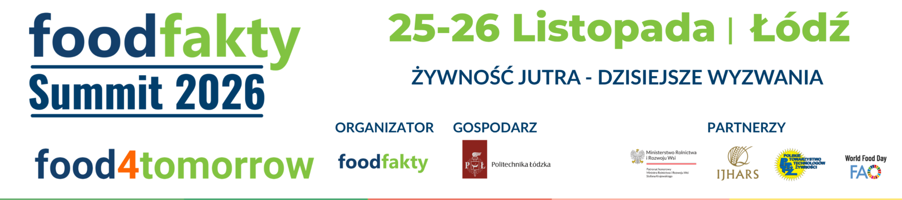 3rd edition of FoodFakty Summit – AJ LAW Uchańska Diskau representatives to lead presentations